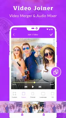 Video Joiner & Merger android App screenshot 2